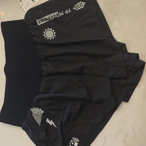 NWT FP Movement Carpe Diem Tattoo Print Shorts. Small - Picture 4 of 11